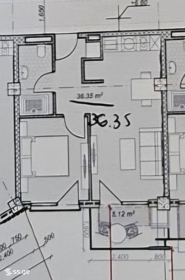 2 Room Flat For Sale view 1