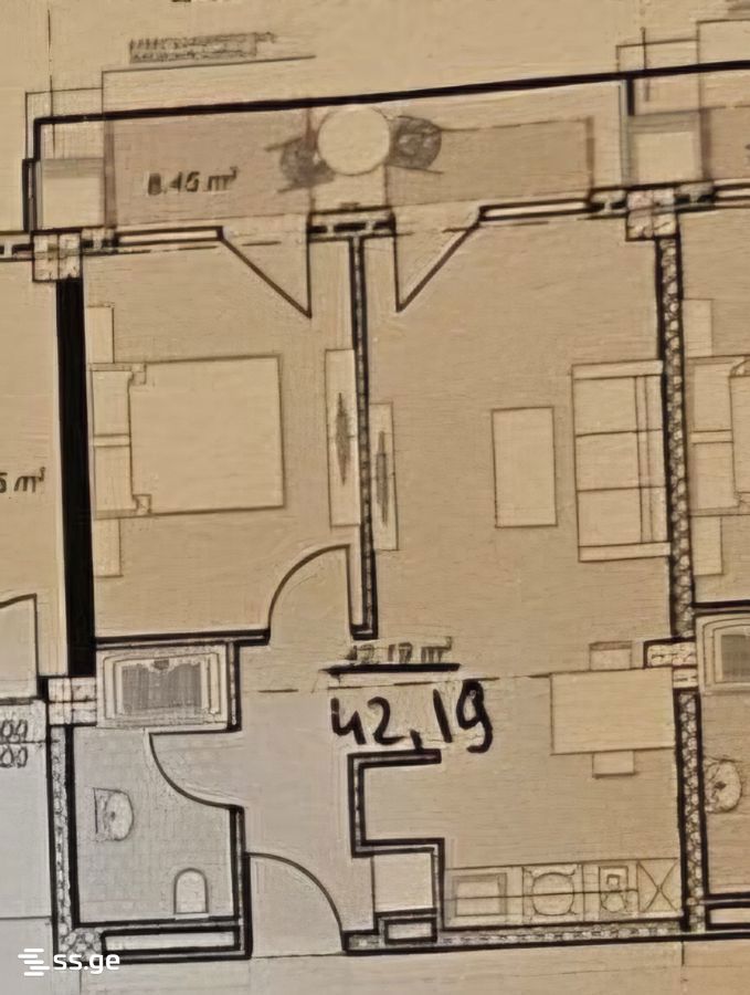 2 Room Flat For Sale view 4