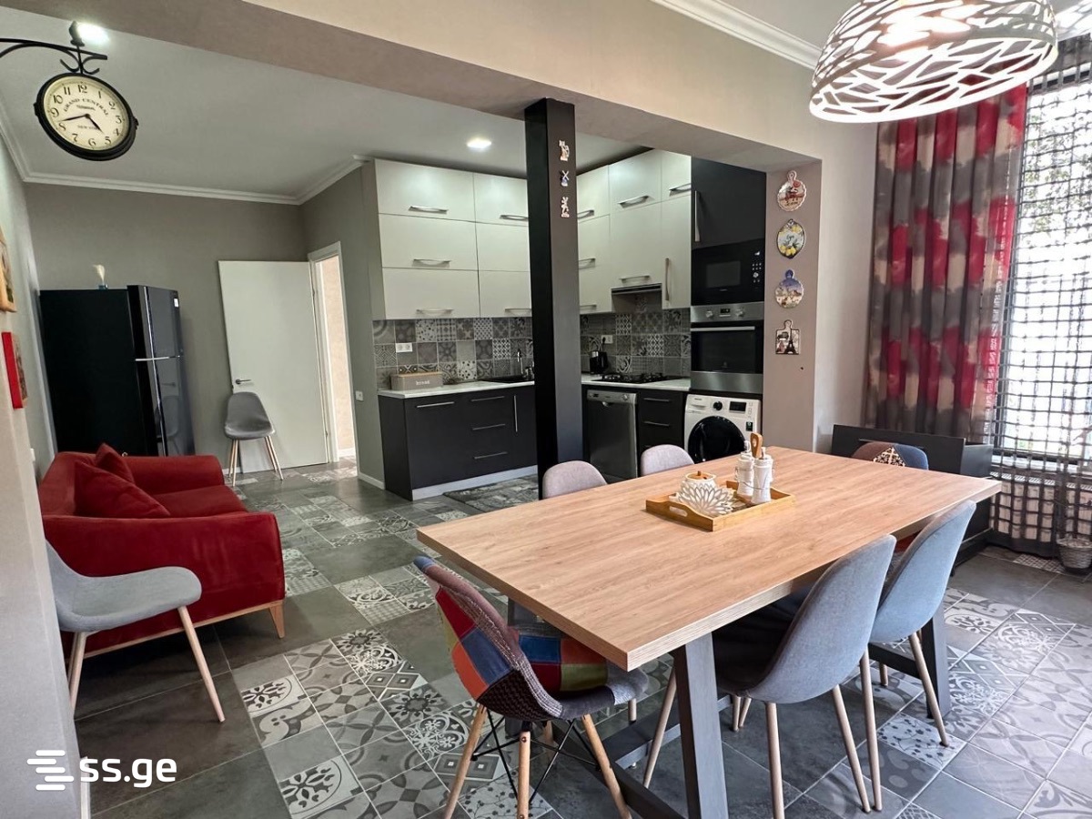 6 Room Private House Daily Rent. Tskneti view 3