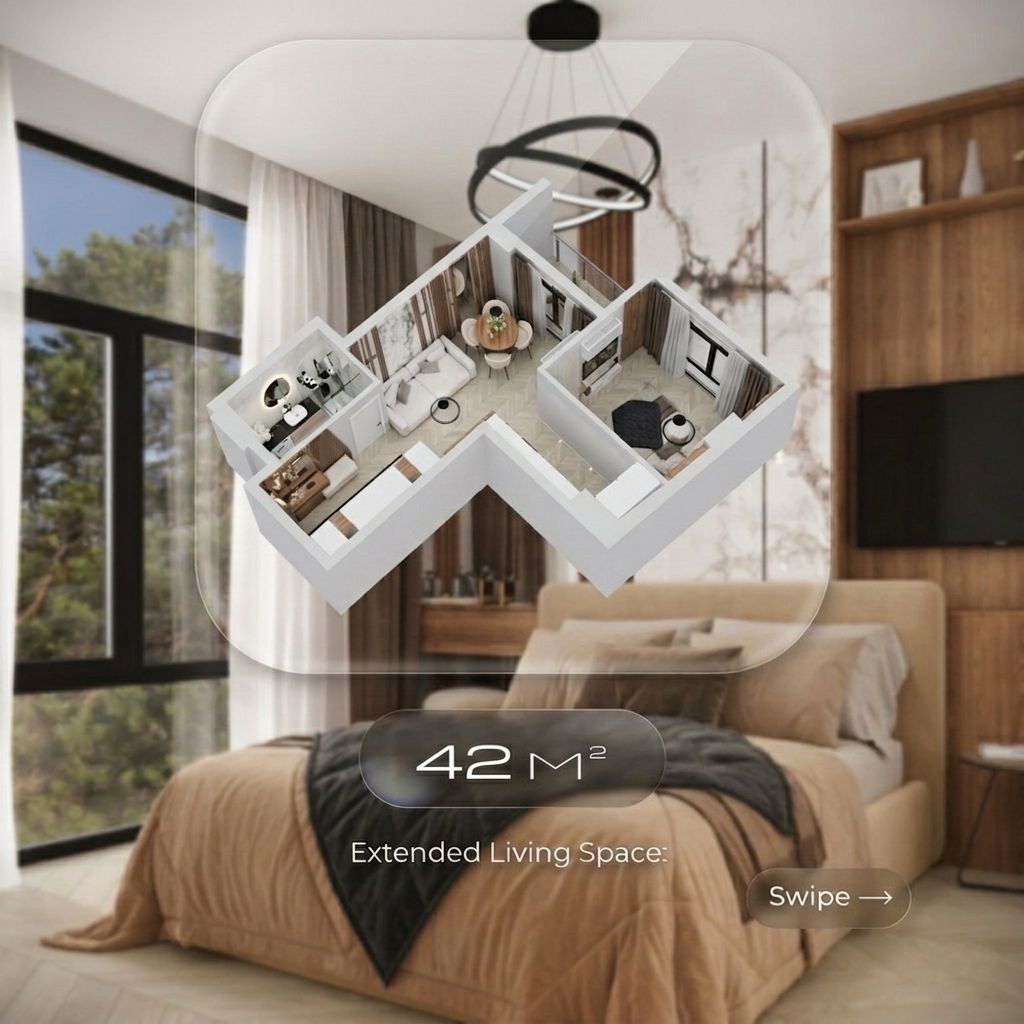2 Room Flat For Sale view 1