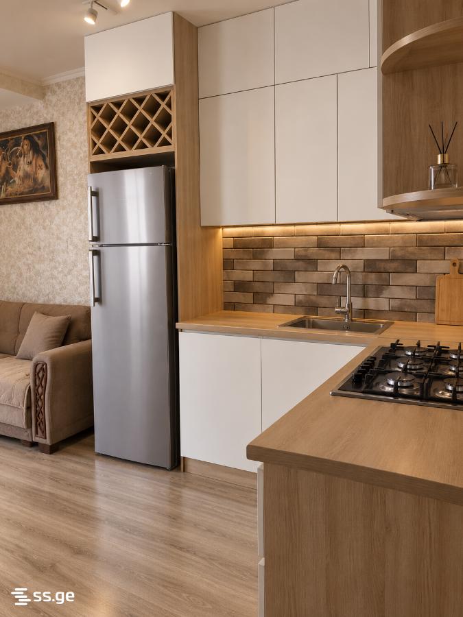 3 Room Flat Daily Rent. Rustavi view 6