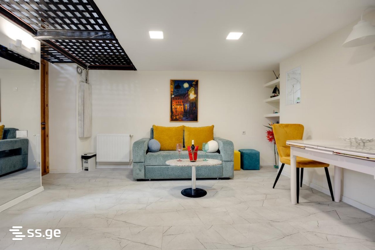 2 Room Flat Daily Rent. Sololaki view 1