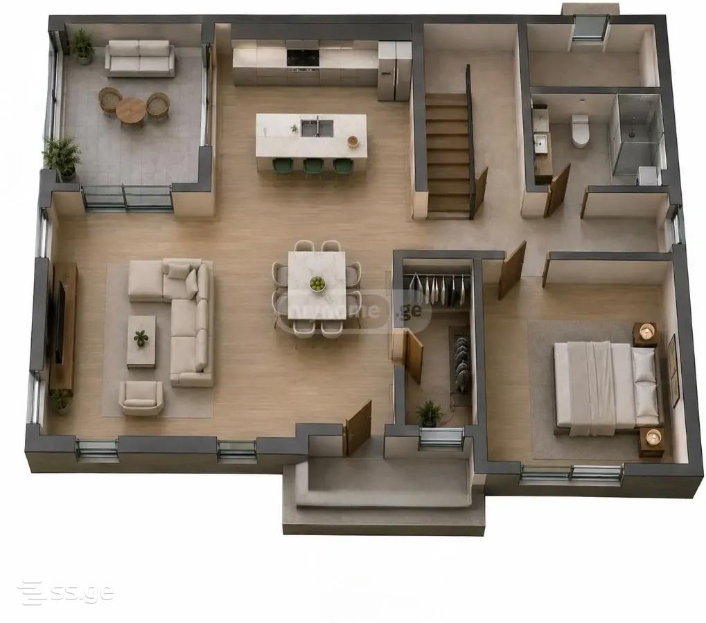 5 Room Private House For Sale view 2