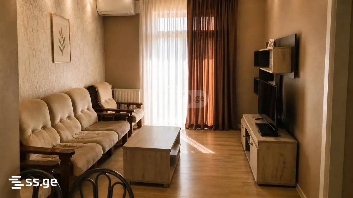 2 Room Flat Daily Rent. Didube view 1