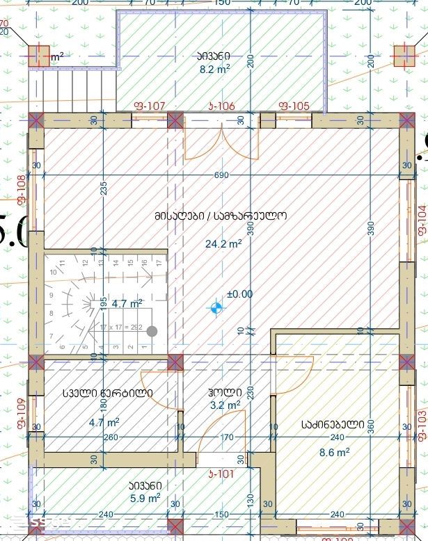 4 Room Private House For Sale view 10