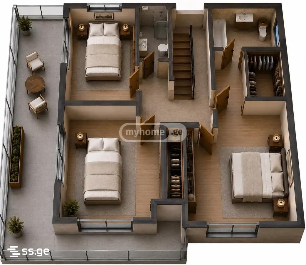 5 Room Private House For Sale view 4