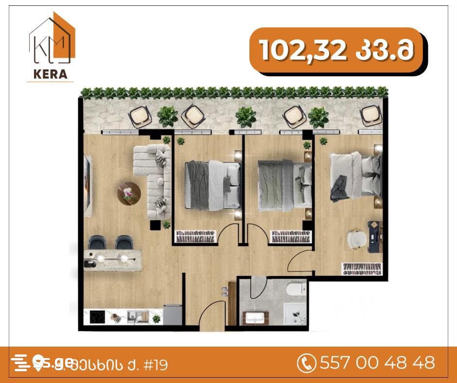 4 Room Flat For Sale view 10