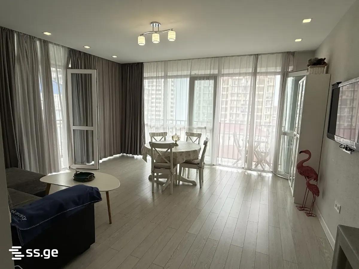 3 Room Apartment For Rent Bagrationis Ubani, In Batumi view 15