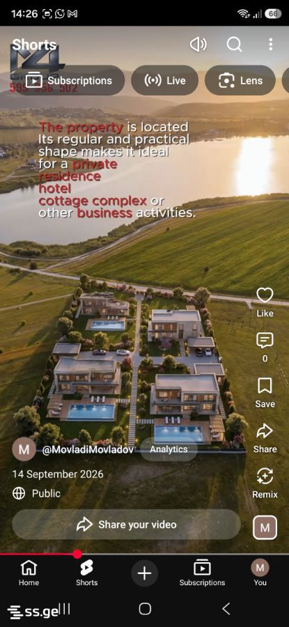 Land For Sale. Bazaleti view 7