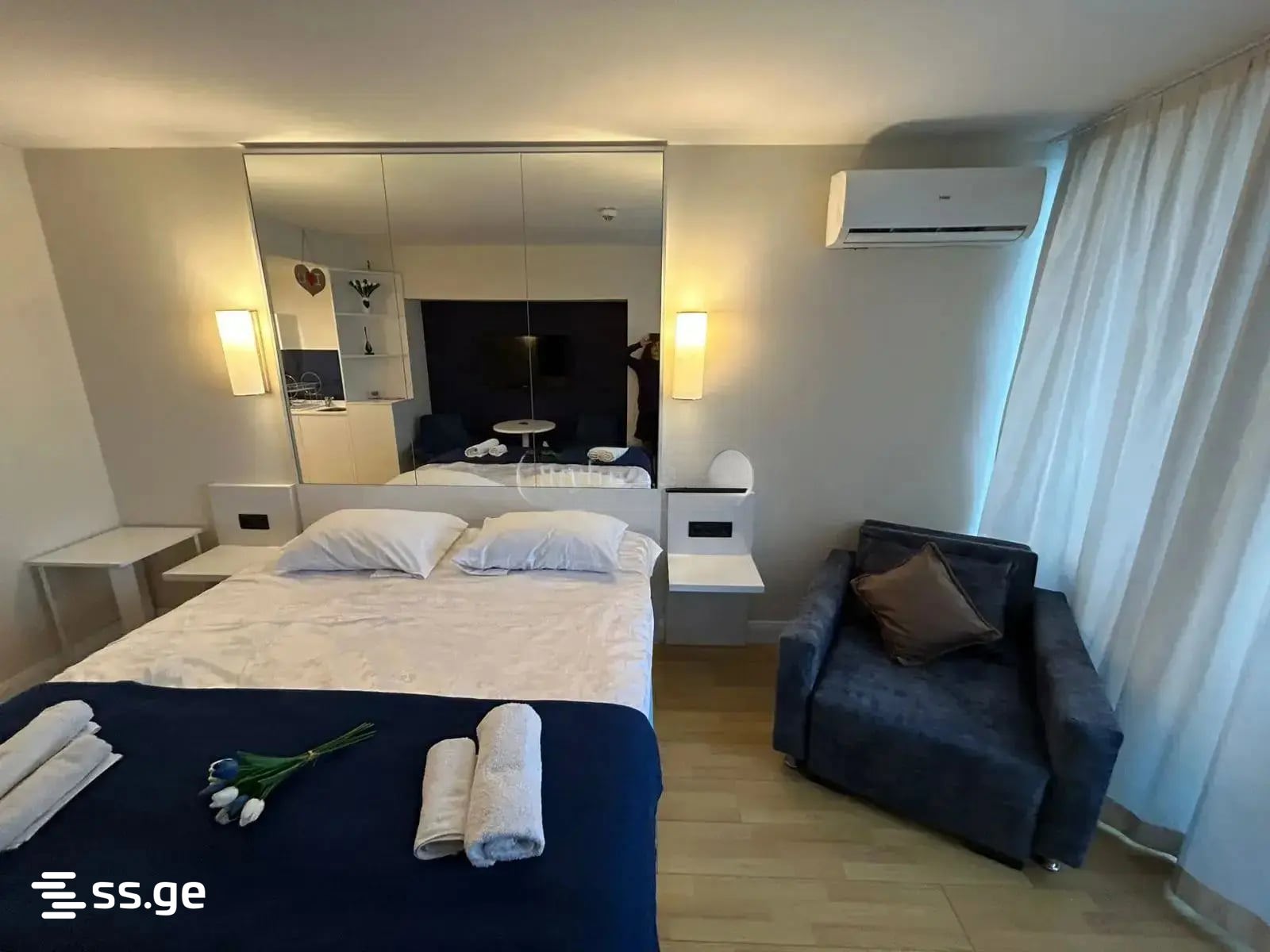 1 Room Flat Daily Rent. Batumi view 1