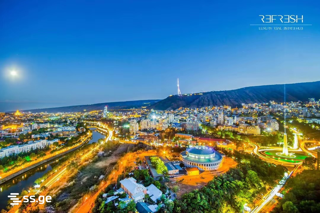 King David Residences: 2-Room Penthouse, 107.2 M² | Korter.Ge view 22