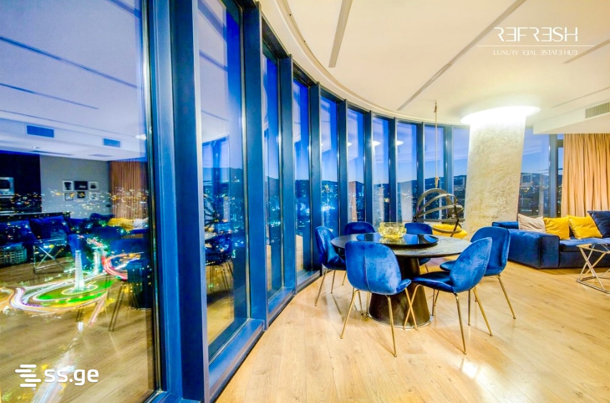 King David Residences: 2-Room Penthouse, 107.2 M² | Korter.Ge view 20