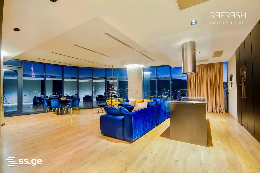 King David Residences: 2-Room Penthouse, 107.2 M² | Korter.Ge view 21