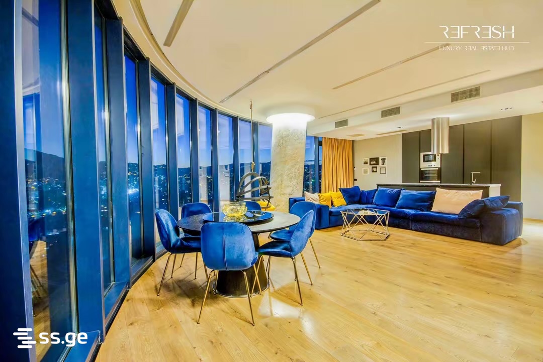 King David Residences: 2-Room Penthouse, 107.2 M² | Korter.Ge view 23