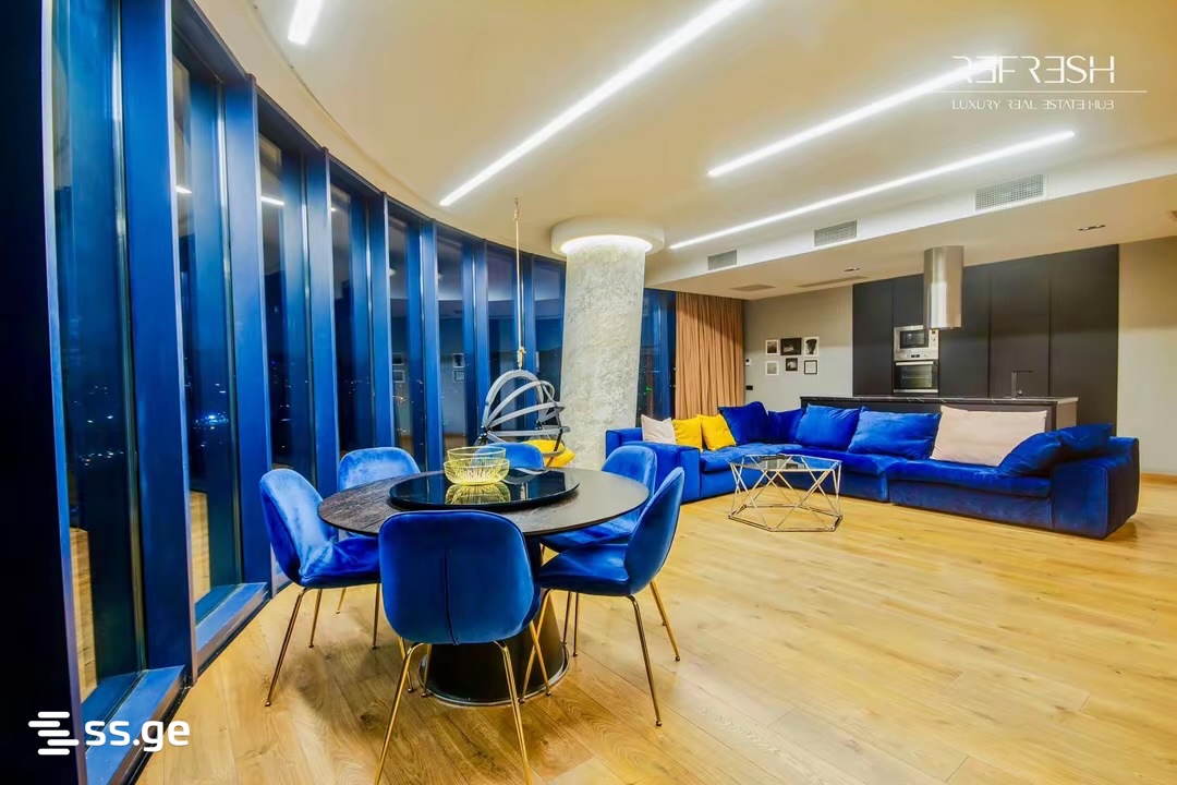 King David Residences: 2-Room Penthouse, 107.2 M² | Korter.Ge view 24
