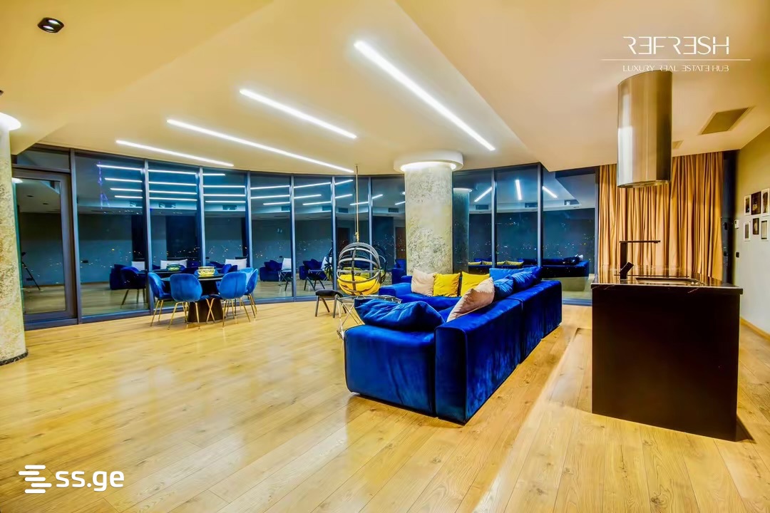 King David Residences: 2-Room Penthouse, 107.2 M² | Korter.Ge view 28