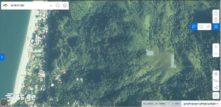 Land For Sale. Kvariati view 1