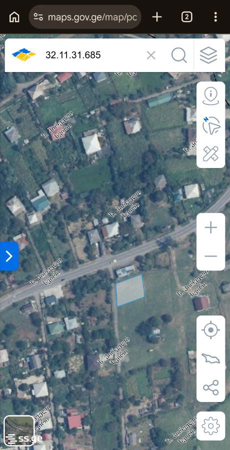 Land For Sale. Zestaphoni view 2