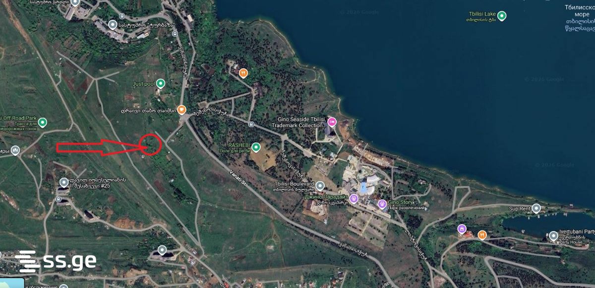 Land For Rent. Tbilisi Sea view 1