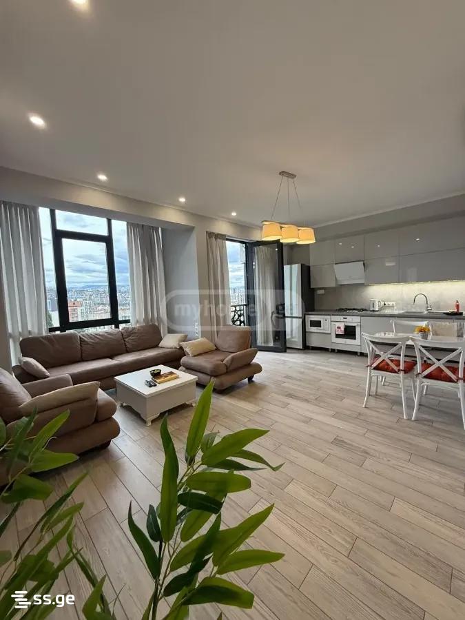 3 Room Flat For Rent. Krtsanisi view 1