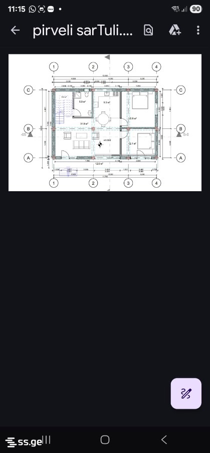 6 Room Private House For Sale view 2