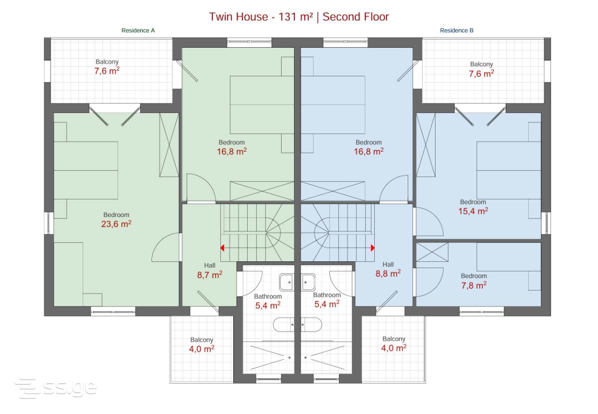 4 Room Private House For Sale view 4