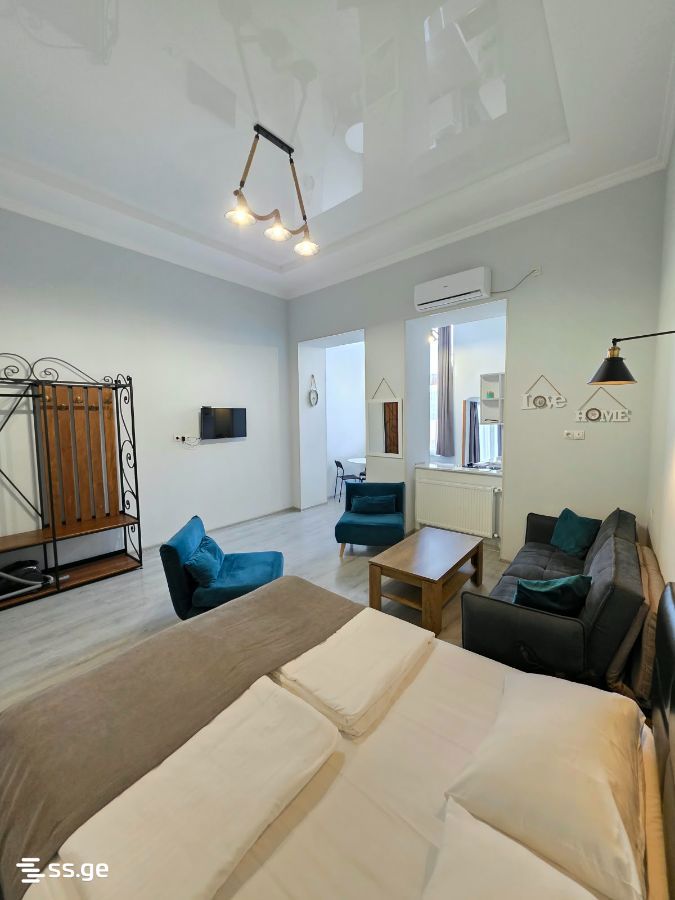 3 Room Flat Daily Rent. Sololaki view 2