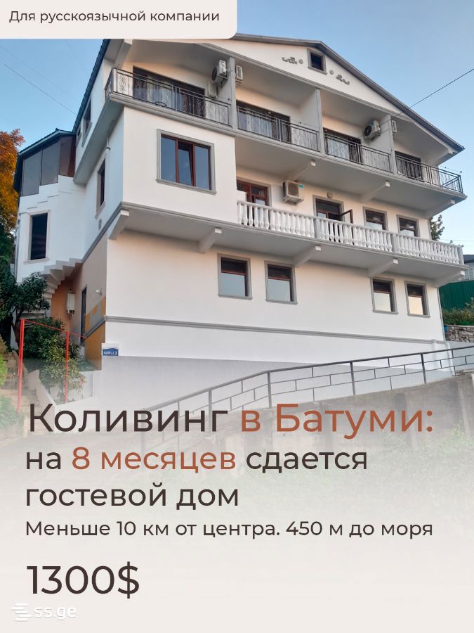 7 Room Private House For Rent. Makhindjauri view 2