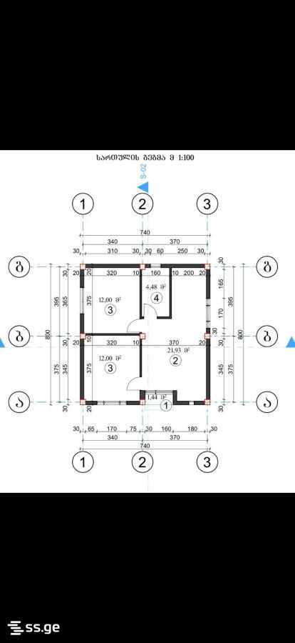 3 Room Private House For Sale view 4