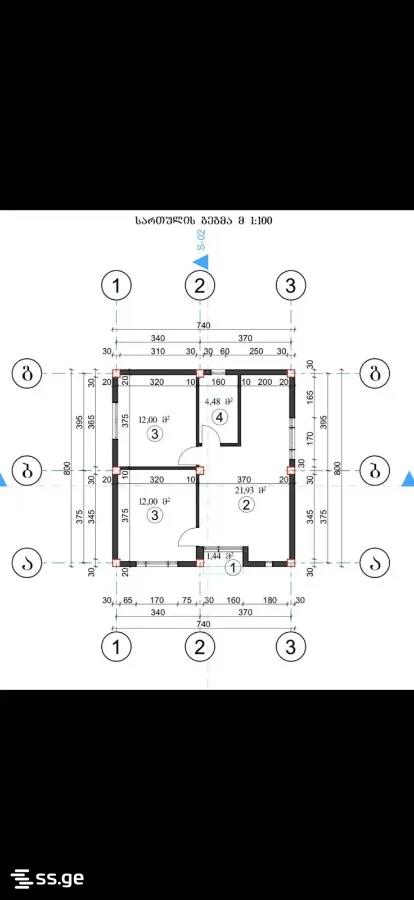 3 Room Private House For Sale view 2