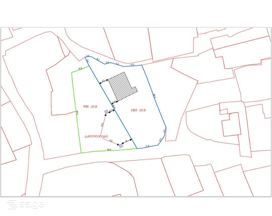 Land For Sale. Kojori view 2