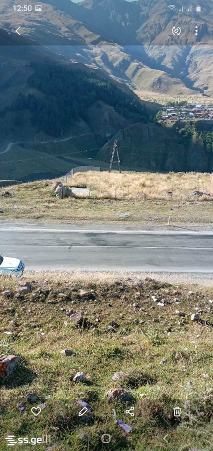 Land For Sale. Kazbegi view 4
