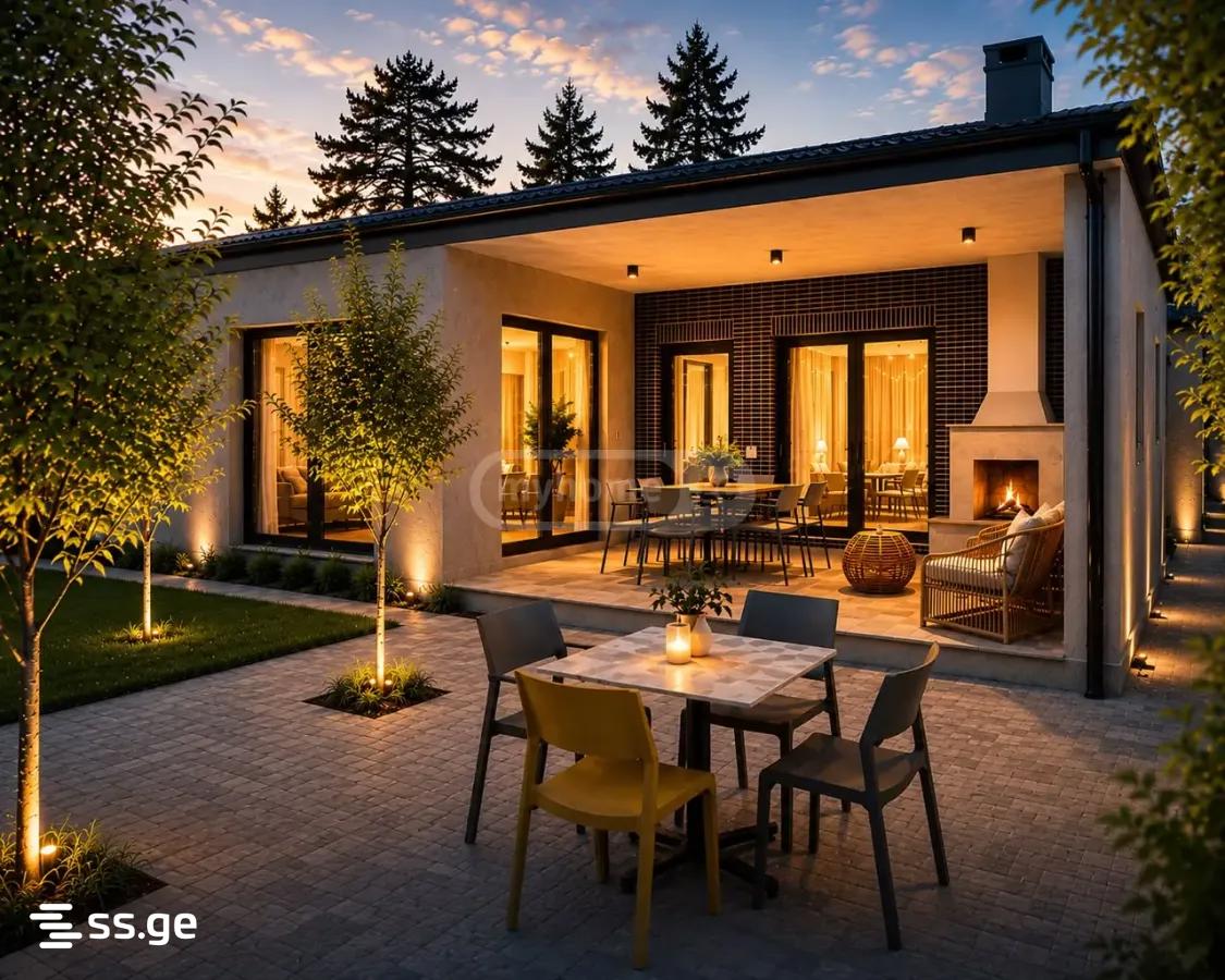 Private House For Rent. Tskneti view 1