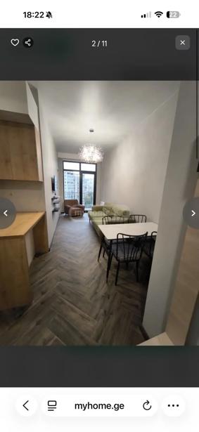 2 room Flat For Rent. Didi digomi  - picture #1