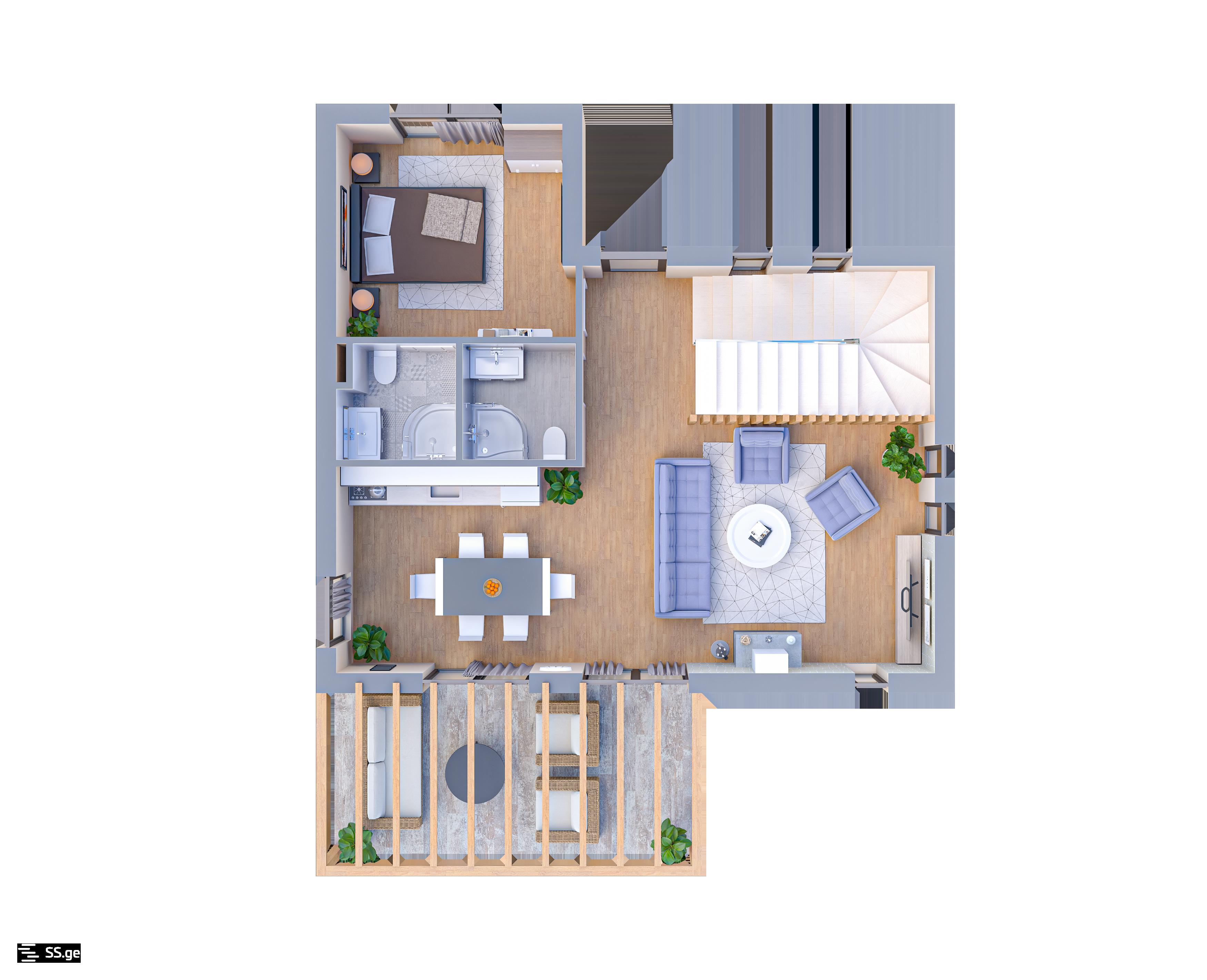 6 Room House For Sale view 3
